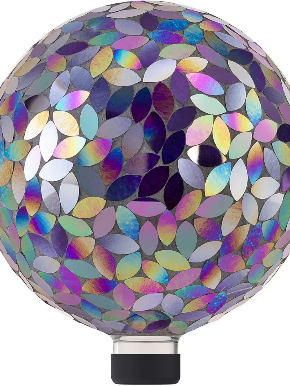 Alpine Corporation 10" Purple Mosaic Glass Gazing Globe – New in Box Garden Yard - Picture 2 of 10
